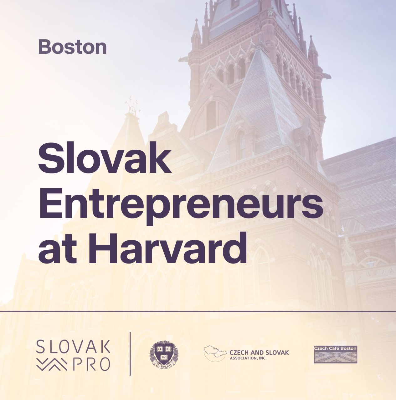 February 1, 2025: Slovak Entrepreneurs at Harvard